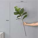 Artificial ficus branch for indoor and outdoor decoration