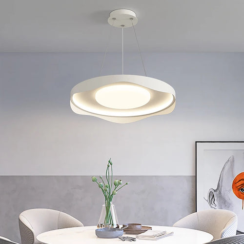 Modern LED ceiling light for elegant interior decor - vue 6 sur 9