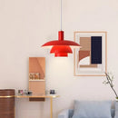 Multicolour flying saucer design pendant light for interior decoration