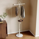 lightweight luxury hangers with marble base and hanging rack