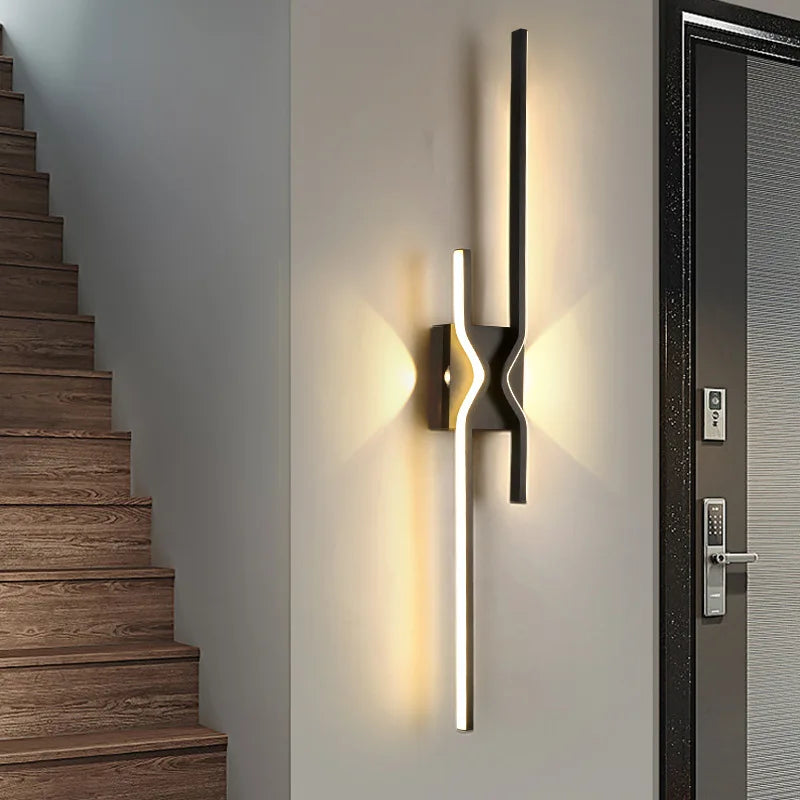Modern LED wall light for elegant indoor decoration