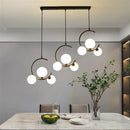 Nordic glass ball decorative and creative lamp