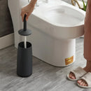Practical and modern toilet brush holder bathroom accessory
