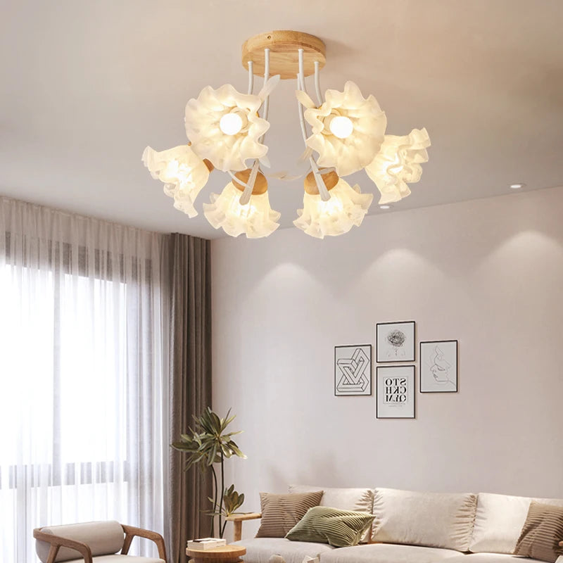 Modern Nordic LED chandelier for creative indoor decoration