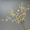 Artificial flower table decoration with snow willow