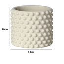 Nordic style retro cement flower pot for home decoration