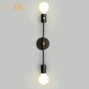 Vintage LED wall light with pull switch