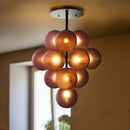 Modern glass chandelier with creative design for interior decoration