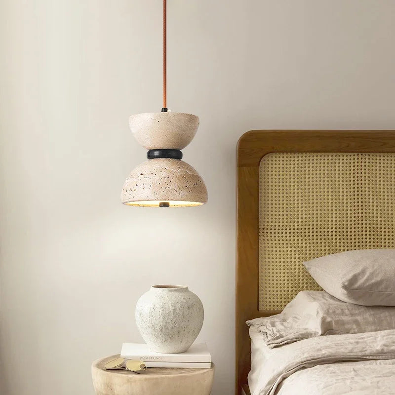Designer natural stone chandelier for interior decoration