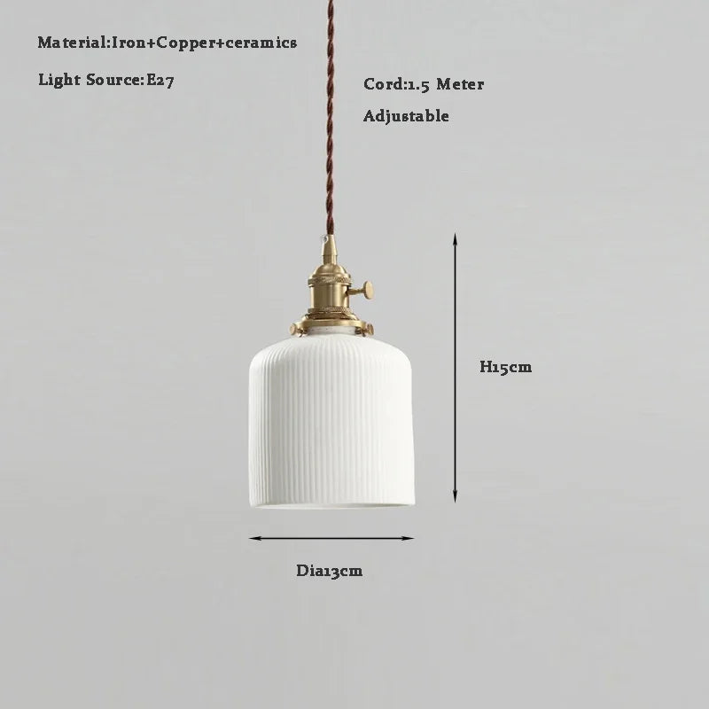 Adjustable modern brass pendant light for rustic interiors