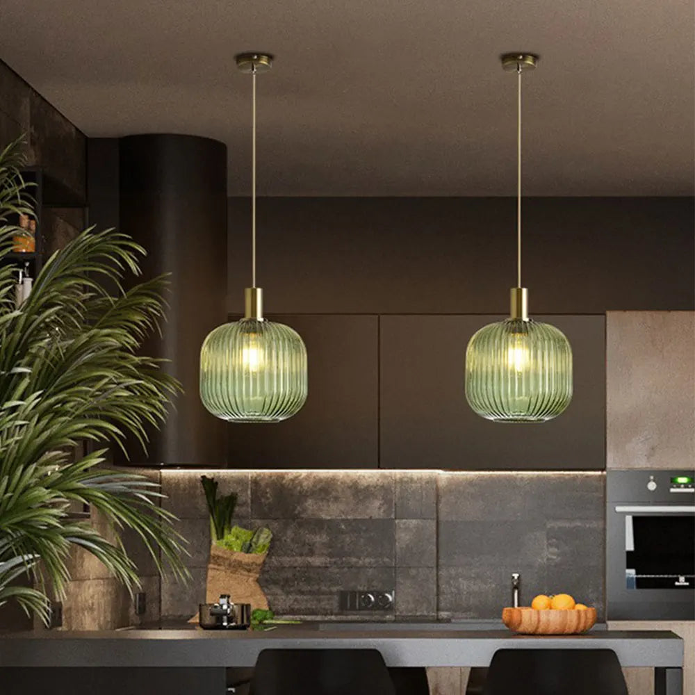 Elegant glass chandelier for stylish interior decor