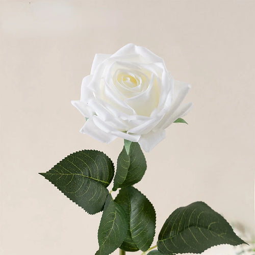 Artificial fabric pink roses for floral decoration wedding garden - vue 7 sur 12