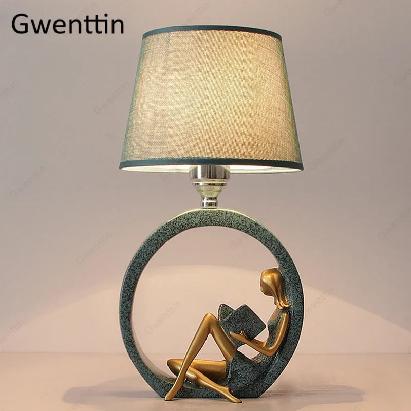 Nordic desk lamp for reading and home decor