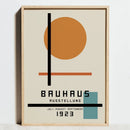 Geometric Bauhaus posters modern abstract wall art