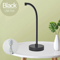 Adjustable three-colour touch LED table lamp