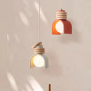 lustre led en résine style moderne cordon réglable éclairage intérieur
