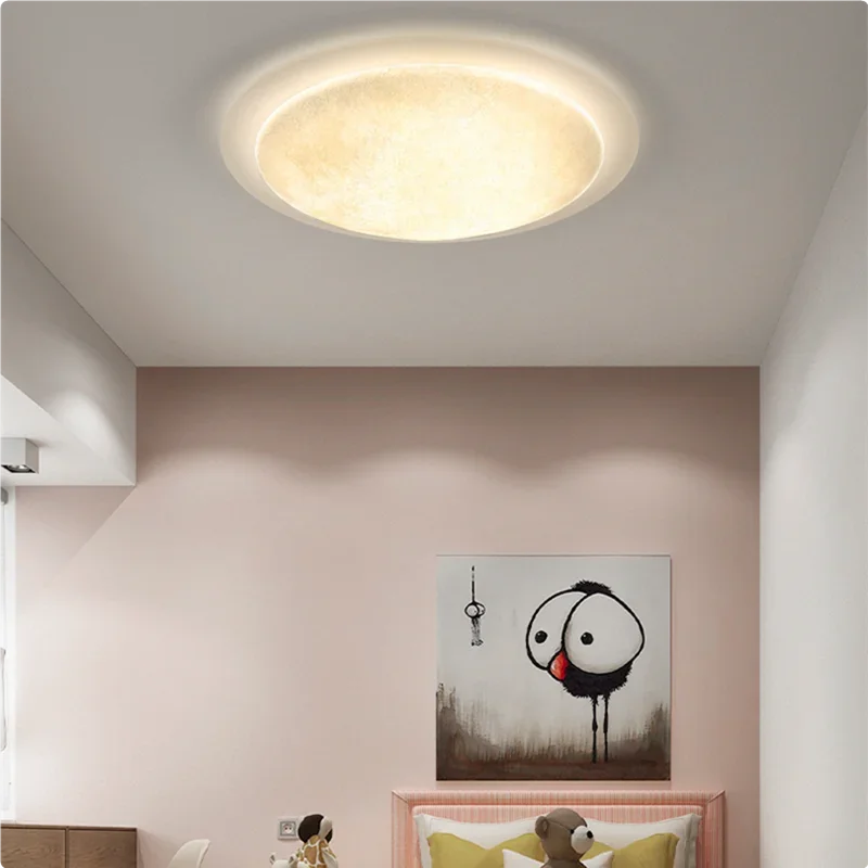Elegant modern tricolour LED acrylic ceiling light