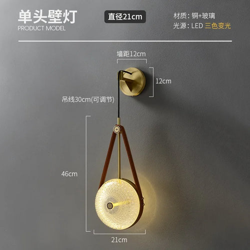 Modern designer wall light for creative interiors