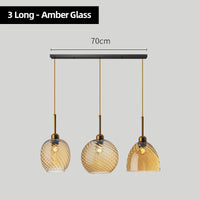 Modern glass chandelier for bar, restaurant, hotel, or villa