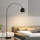 Italian fishing floor lamp, modern nordic design, light and elegant