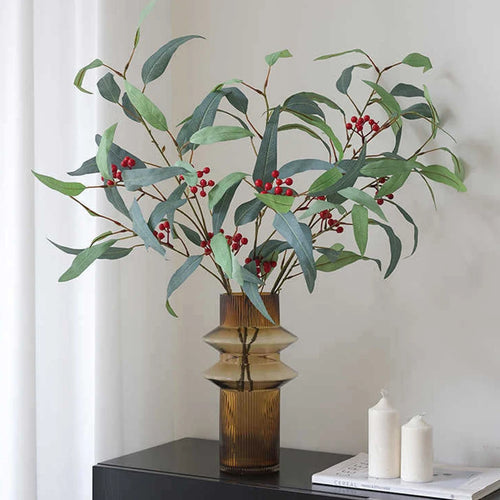 simulation of long branch eucalyptus floral decoration for all occasions