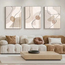Modern geometric abstract wall art painting for home decor