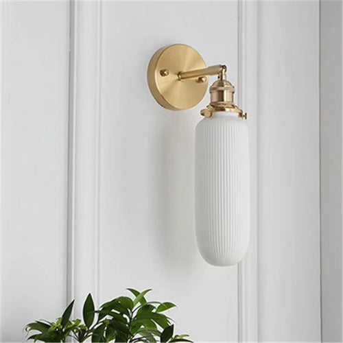 Modern nordic LED ceramic vintage wall light - vue 15 sur 15