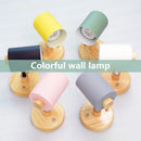 Modern Nordic macaron wall light for indoor decoration