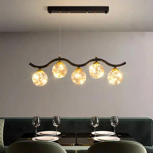 LED pendant light for living room, kitchen and restaurant - vue 2 sur 8