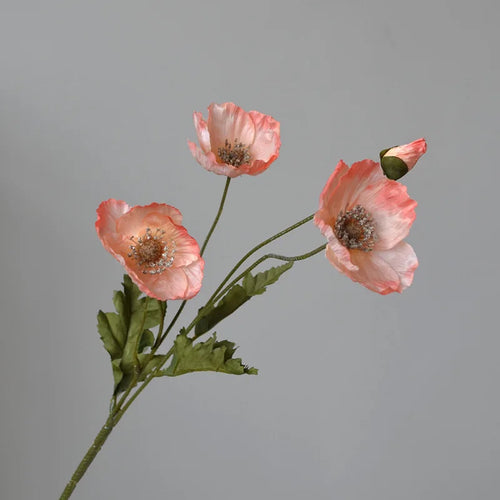Artificial poppy flower for party and garden decoration - vue 18 sur 18