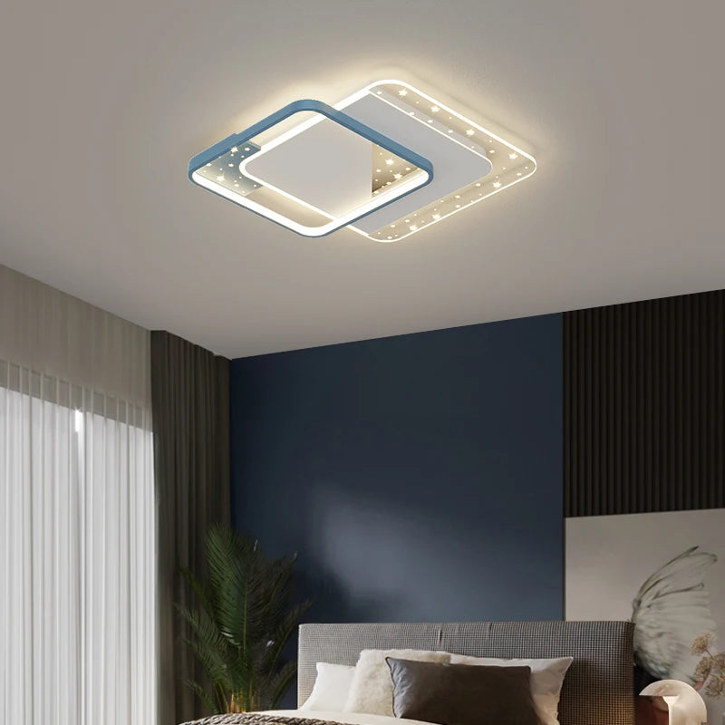 Modern LED ceiling light for decorative indoor lighting