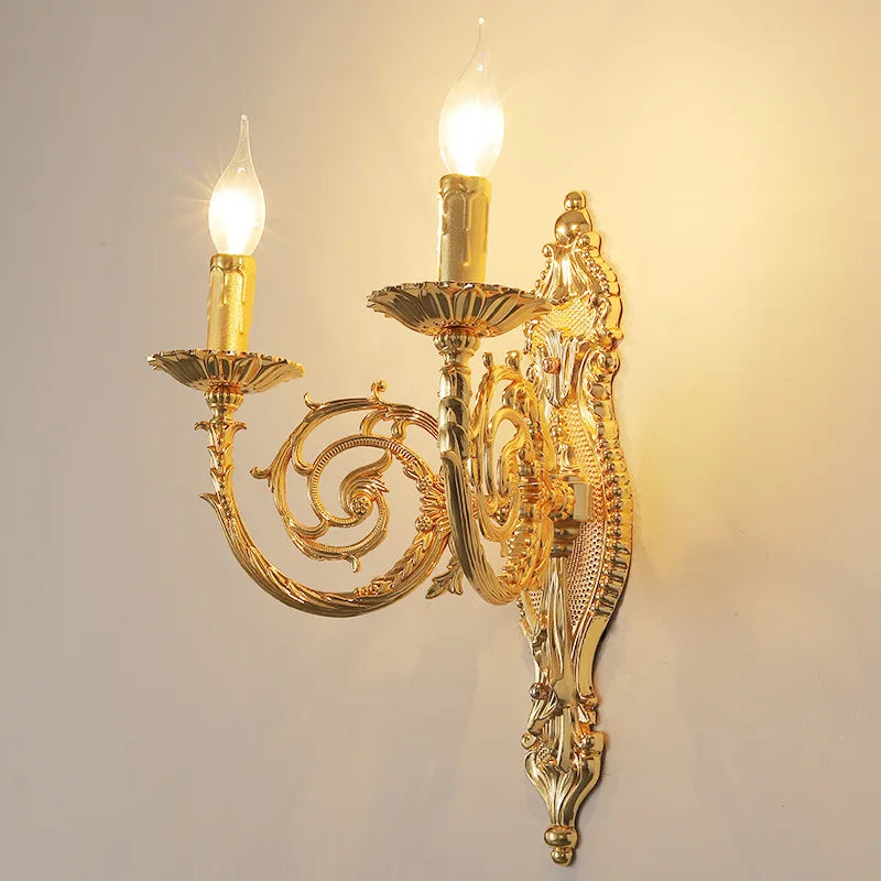 applique murale en zinc et cristal pour éclairage décoratif élégant - vue 3 sur 6