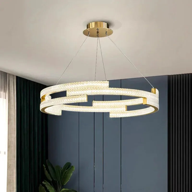 Modern LED pendant light for elegant interior decor