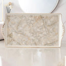 decorative and practical marbled ceramic bathroom accessories