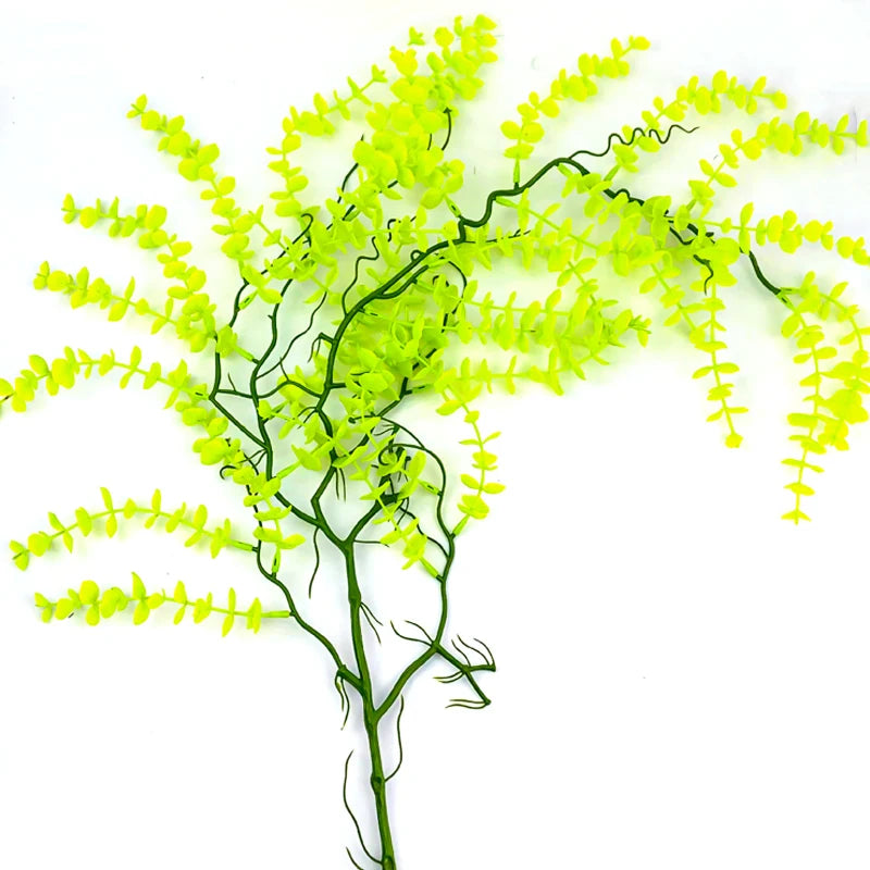 Artificial rattan and eucalyptus plants for indoor and outdoor decoration - vue 4 sur 6