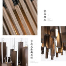 Solid wood Chinese restaurant chandelier
