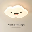 Modern smiley face ceiling light for indoor lighting