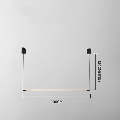 Nordic minimalist LED pendant light aluminium design