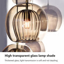 Modern nordic decorative glass pendant light