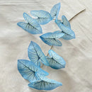 Artificial taro foliage plant natural decoration for indoor and outdoor spaces