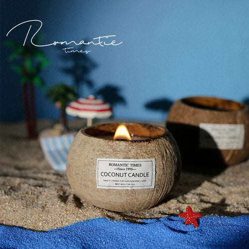 coconut scented candle gift set Christmas souvenir - vue 3 sur 20