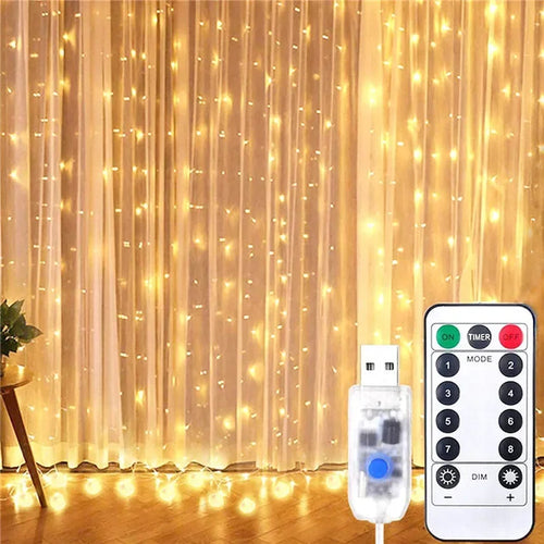 LED string lights for Christmas and festive decoration - vue 2 sur 14