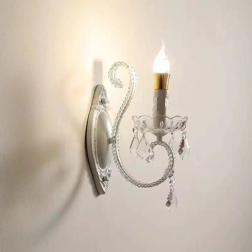 Retro crystal nordic chandelier for living room and dining room - vue 9 sur 11
