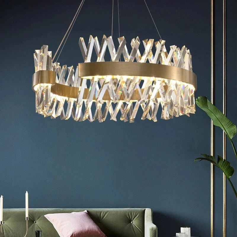 Winfordo WF-XD009 luxury crystal chandelier indoor lighting