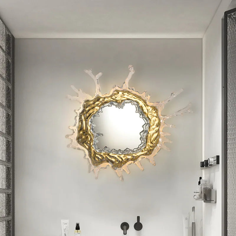 mirror water drop spray mood lighting - vue 6 sur 12