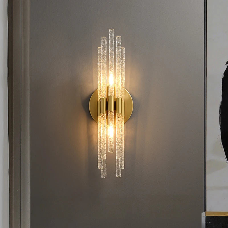 Creative wall light for artistic indoor lighting