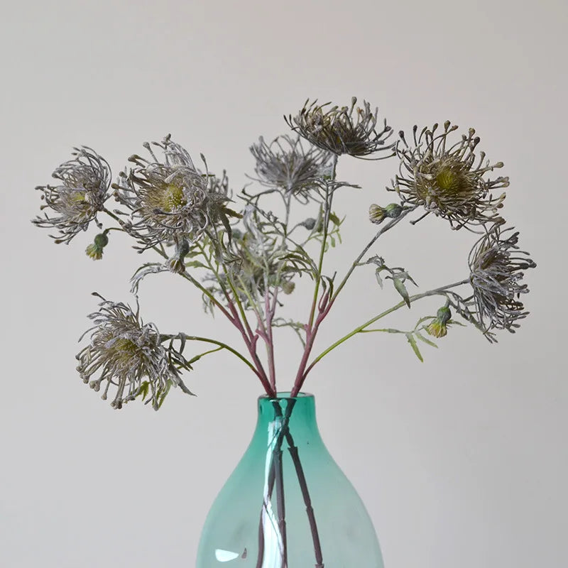 Leucospermum artificial flowers for wedding decoration - vue 5 sur 10