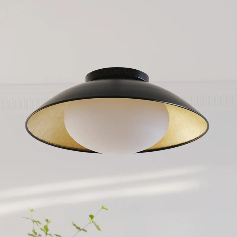 French medieval retro glass LED chandelier for restaurant - vue 3 sur 6