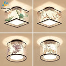 Modern lotus bird LED ceiling light for hotel decoration