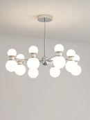 Dimmable pendant chandelier for modern interior decor